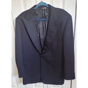 Canali 52L Men's Tuxedo Jacket Wool Formal Occasion Blazer‎ Size 52L Italy Lined